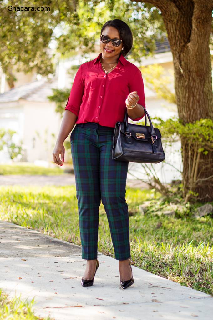 WORK OUTFITS: PLAY WITH THE PLAIDS