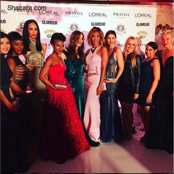 See South Africa’s Stylish Ladies at Glamour Mag’s “Most Glamorous Women of 2016” Awards