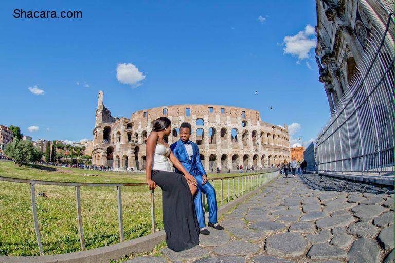 Pre-Wedding Photos: Super Eagles Star And S.S. Lazio Midfield Player Onazi Ogenyi Is Getting Married