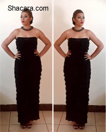 ho Wore It Better? Adunni Ade & Sharon Ojong In Lumiére Couture Fringe Dress