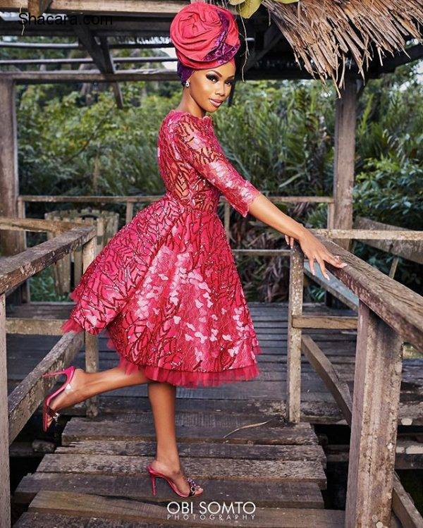 Who Wore It Better? Toke Makinwa & Bonang Matheba In Toju Foyeh