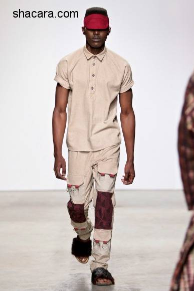 Nicholas Coutts  At South Africa Menswear Week 2016/2017: Cape Town