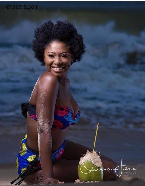 MELANIN POPPING; YVONNE JEGEDE STUNS IN BIRTHDAY PHOTO’S