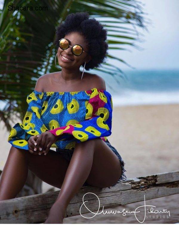 MELANIN POPPING; YVONNE JEGEDE STUNS IN BIRTHDAY PHOTO’S