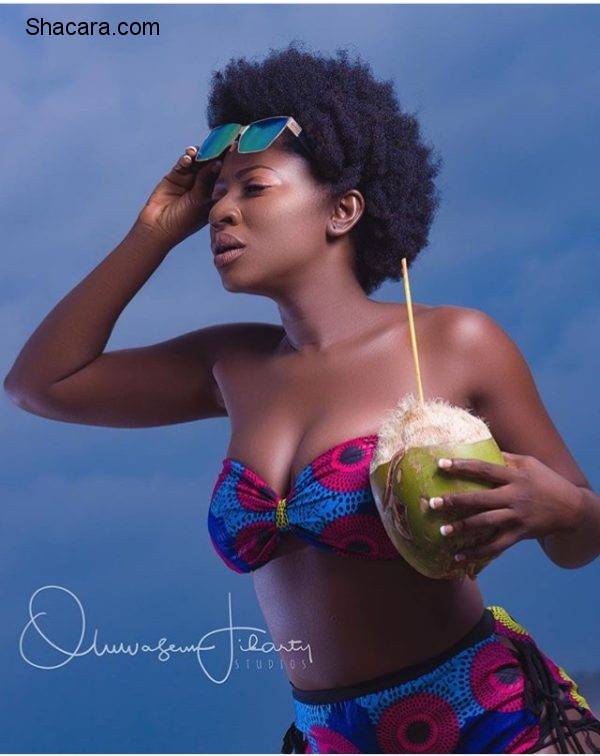 MELANIN POPPING; YVONNE JEGEDE STUNS IN BIRTHDAY PHOTO’S