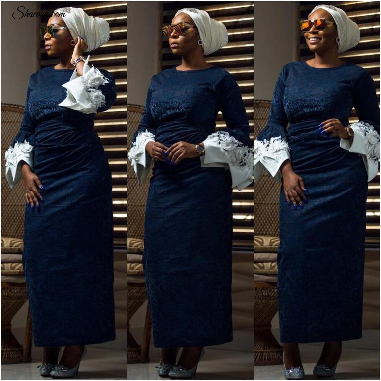 THIS DENIM IRO AND BUBA WORN BY RONKE ADEFALUJO IS GIVING US LIFE