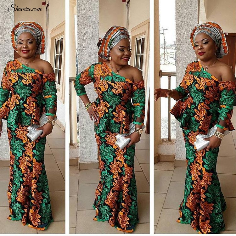 Turn Heads This Weekend In Breath Taking Aso Ebi styles