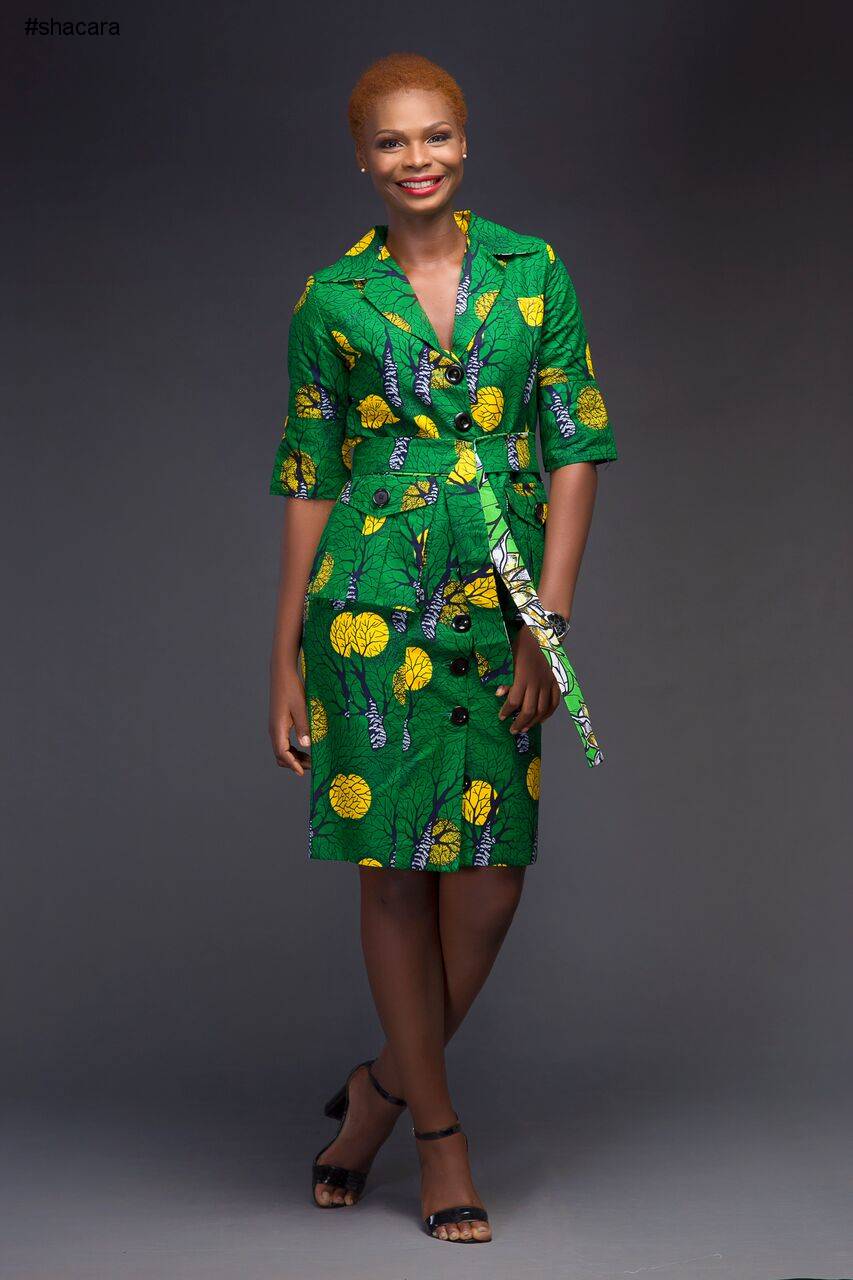 Nigeria’s TAE presents The Look Book For “Oyinade…The Art of the Shirt Dress” Collection