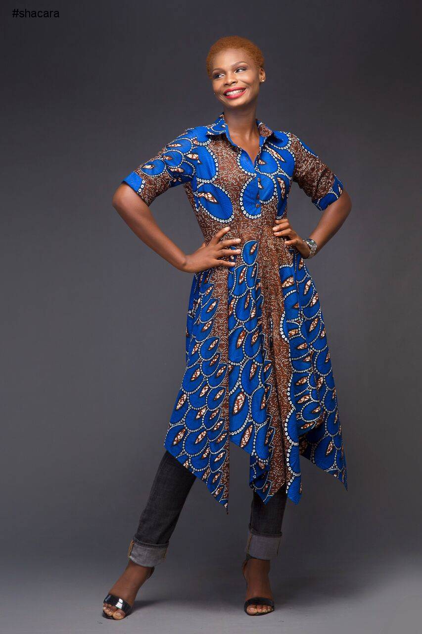 Nigeria’s TAE presents The Look Book For “Oyinade…The Art of the Shirt Dress” Collection