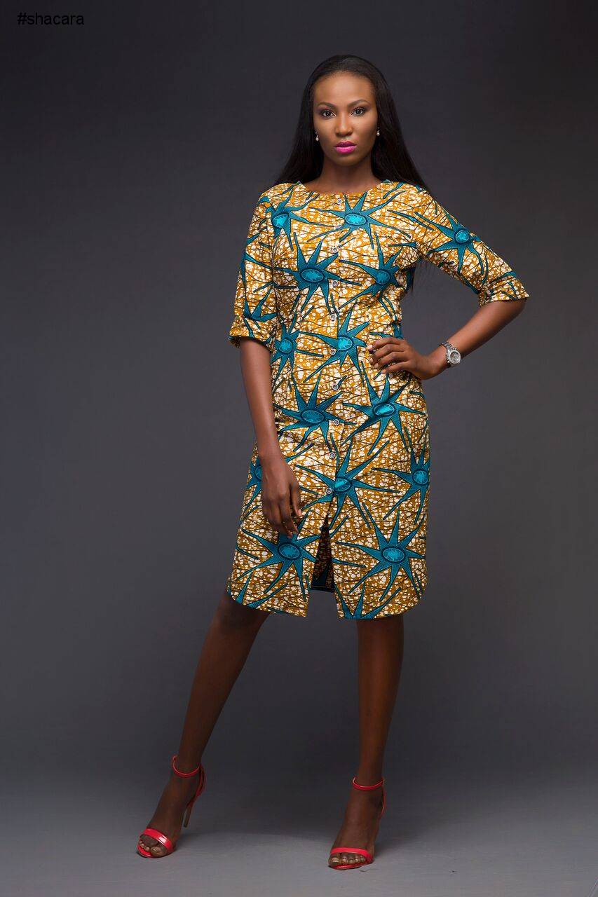 Nigeria’s TAE presents The Look Book For “Oyinade…The Art of the Shirt Dress” Collection