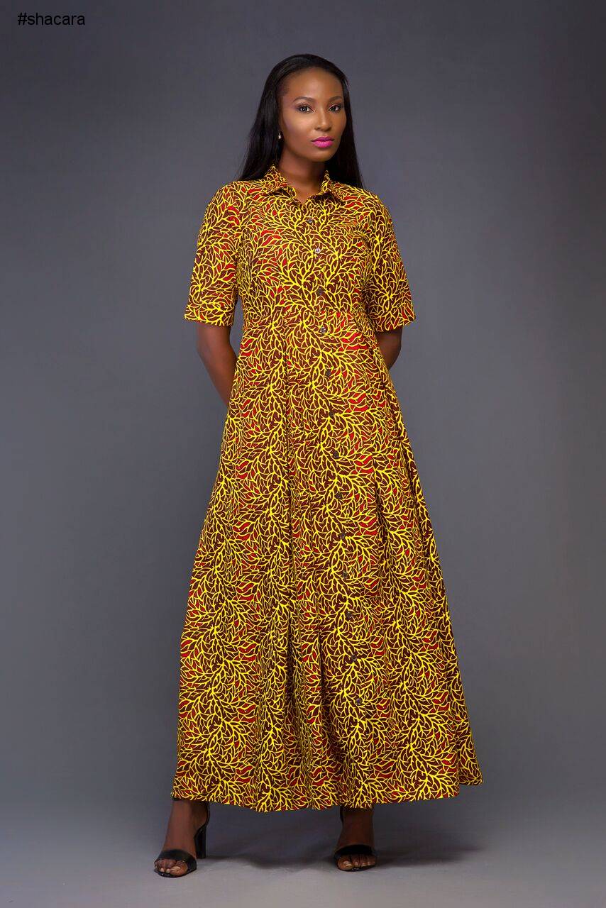 Nigeria’s TAE presents The Look Book For “Oyinade…The Art of the Shirt Dress” Collection