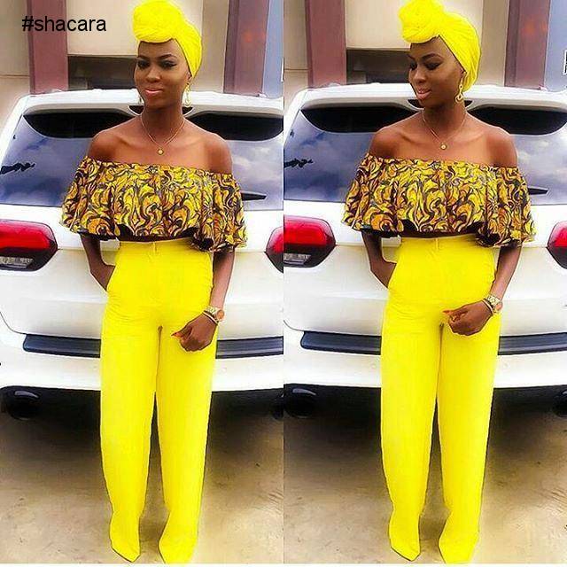 THE ANKARA COLD SHOULDER TREND YOU DONT WANT TO MISS