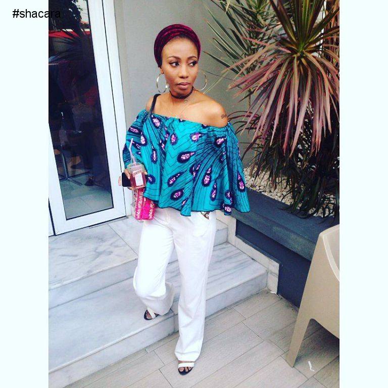 THE ANKARA COLD SHOULDER TREND YOU DONT WANT TO MISS