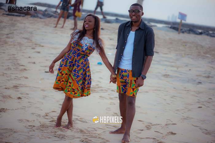 A Perfect Fit! Read Eniola & Emmanuel’s Love Story + Photos From Their Engagement Session