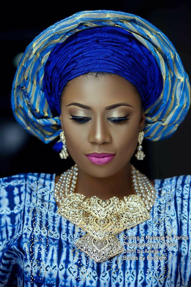 Hot Shots: Big Brother Africa Star Selly Galley Looking Extra Beautiful In Nigerian Attire In New Pics