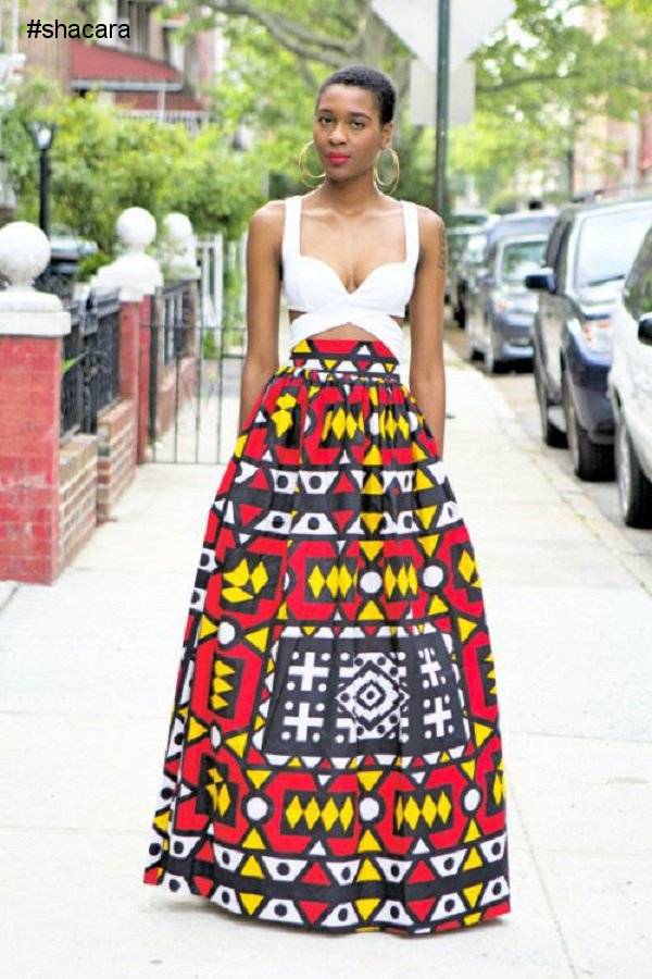 tay In Style With This Months Maxi Skirt Inspiration For African Fashion Lovers!