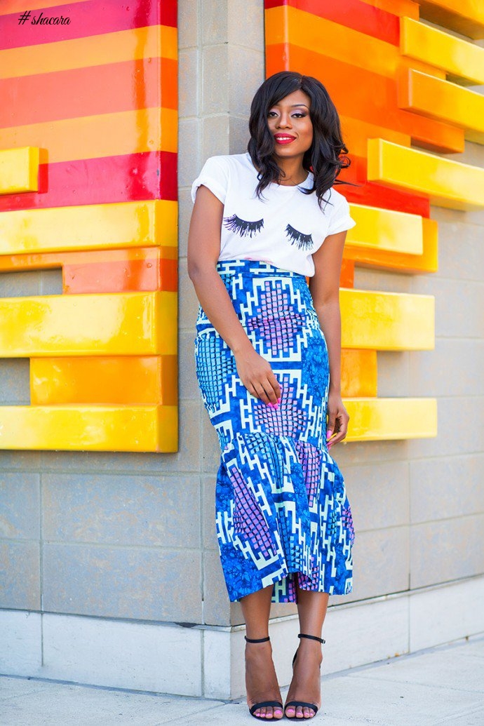 THE IN-DEPTH BEAUTY OF ANKARA HIGH WAIST SKIRTS