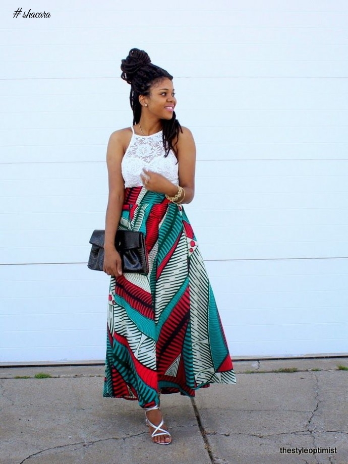 THE IN-DEPTH BEAUTY OF ANKARA HIGH WAIST SKIRTS