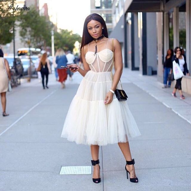 BONANG MATHEBA, TOKE MAKINWA TAKE NEW YORK FASHION WEEK