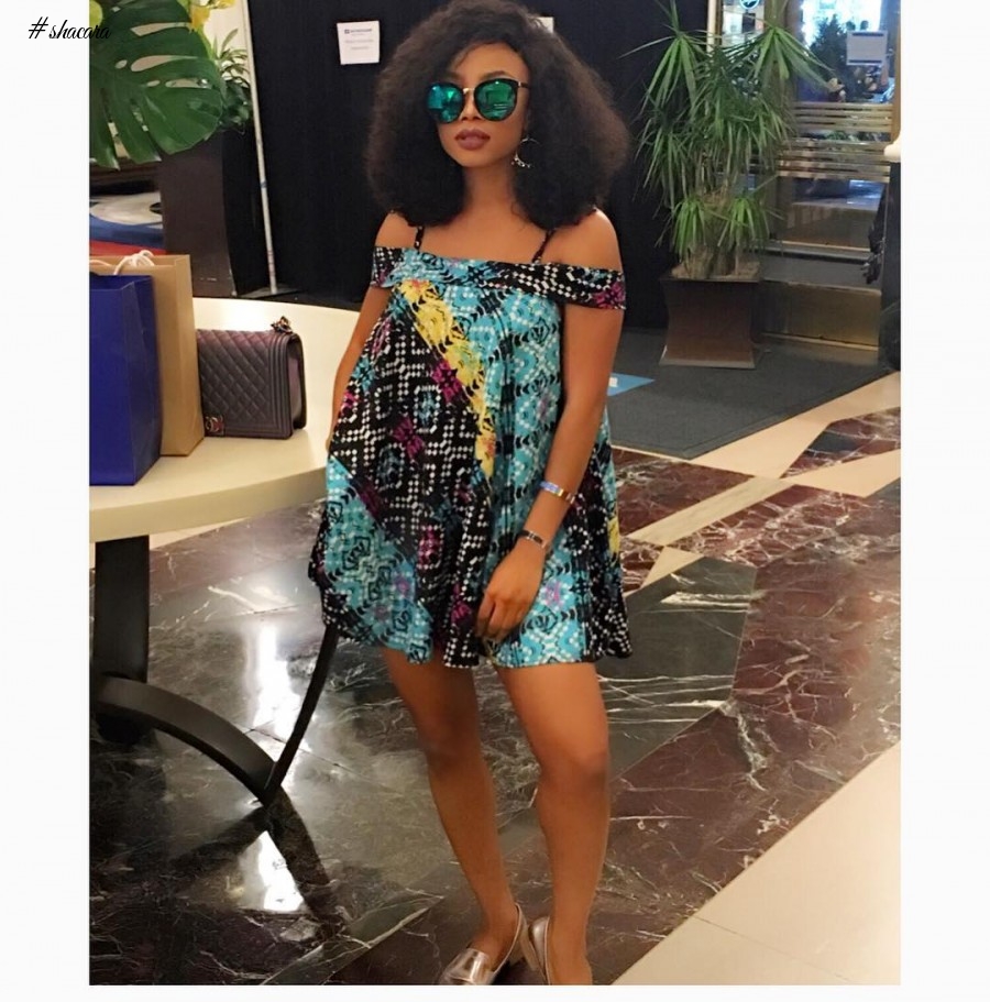 BONANG MATHEBA, TOKE MAKINWA TAKE NEW YORK FASHION WEEK