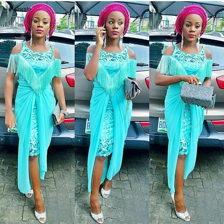 FABULOUS ASOEBI STYLES SEEN OVER THE WEEKEND