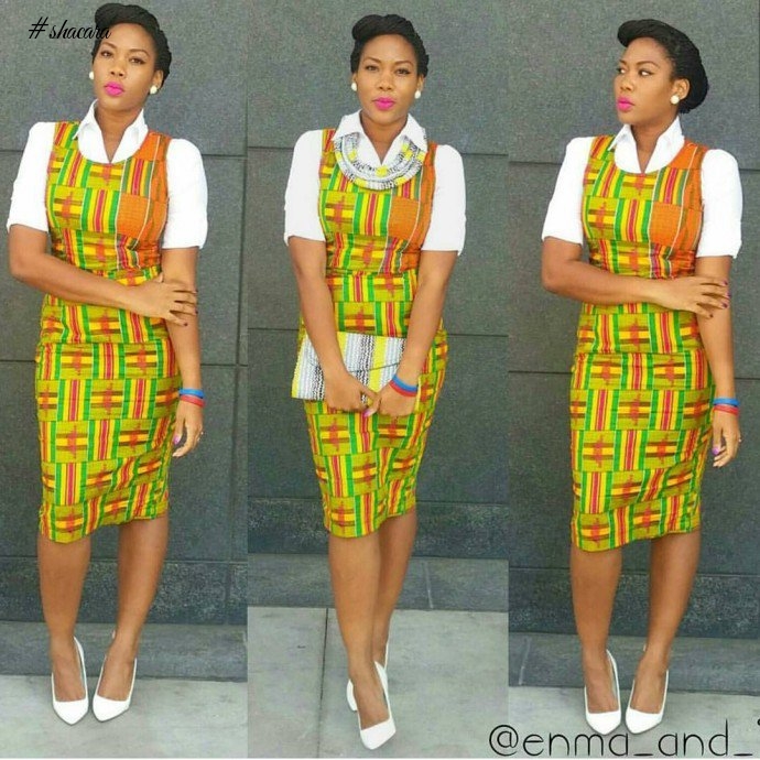 8 ANKARA WORK OUTFIT IDEAS FOR THE FASHIONABLE WOMAN