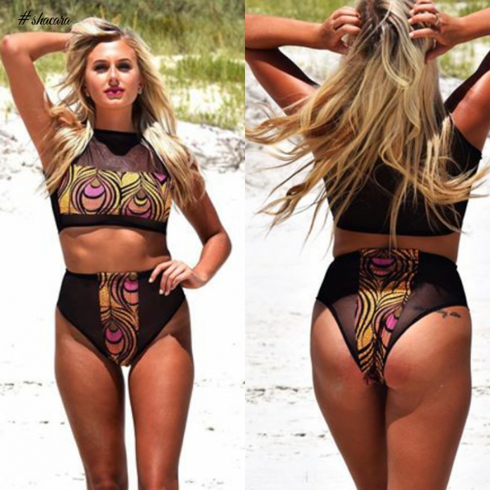 10 Stylish African Print Swim Suits You Can Rock This Summer