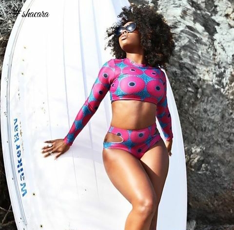 10 Stylish African Print Swim Suits You Can Rock This Summer