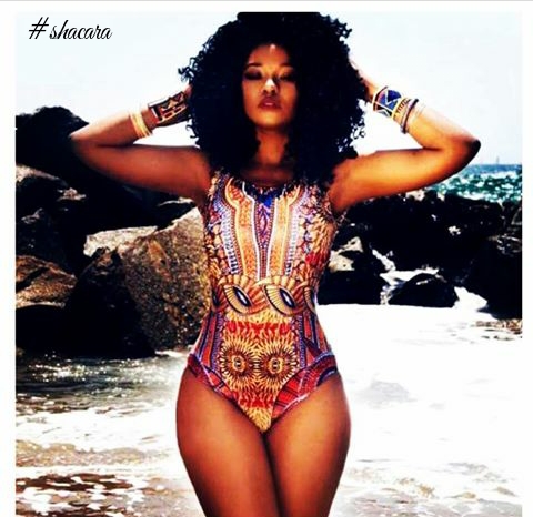 10 Stylish African Print Swim Suits You Can Rock This Summer