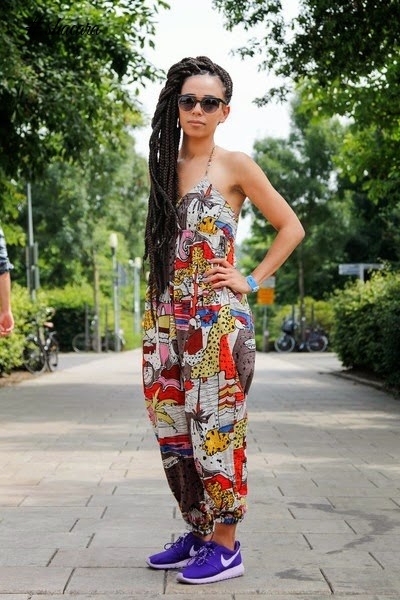 BEAUTIFUL JUMPSUIT ANKARA STYLE FOR THE WEEKEND