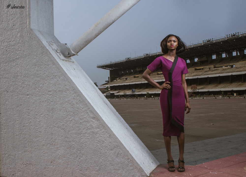 Inspired by Lagos! See Lady Biba’s ‘Lady in the City’ Fashion Editorial