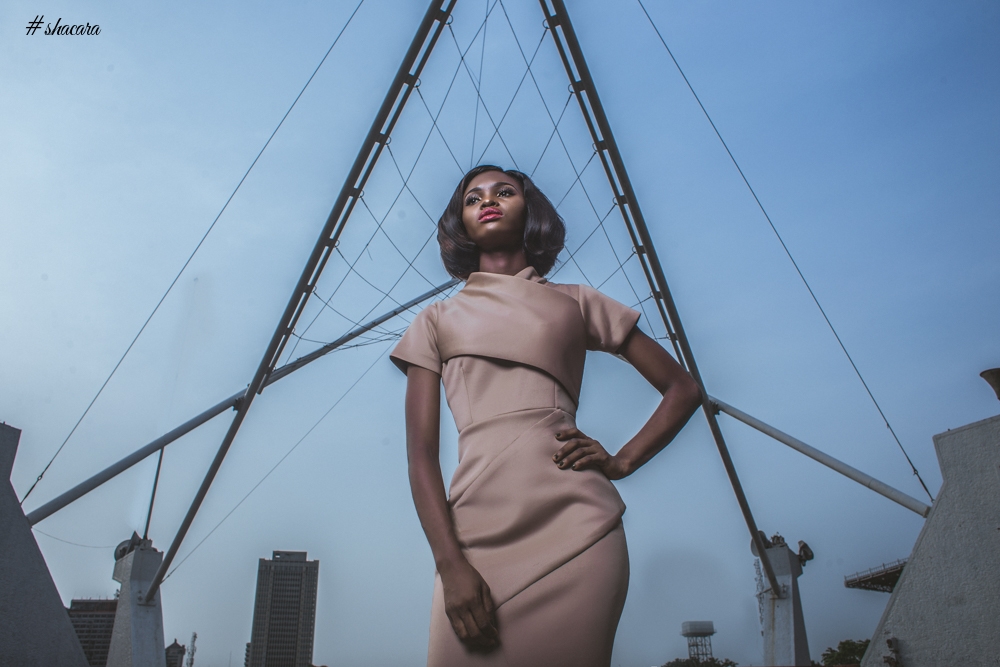 Inspired by Lagos! See Lady Biba’s ‘Lady in the City’ Fashion Editorial