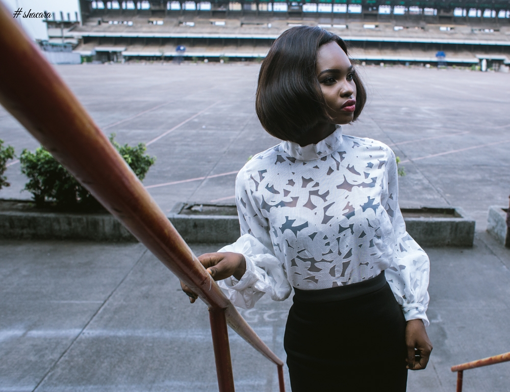 Inspired by Lagos! See Lady Biba’s ‘Lady in the City’ Fashion Editorial