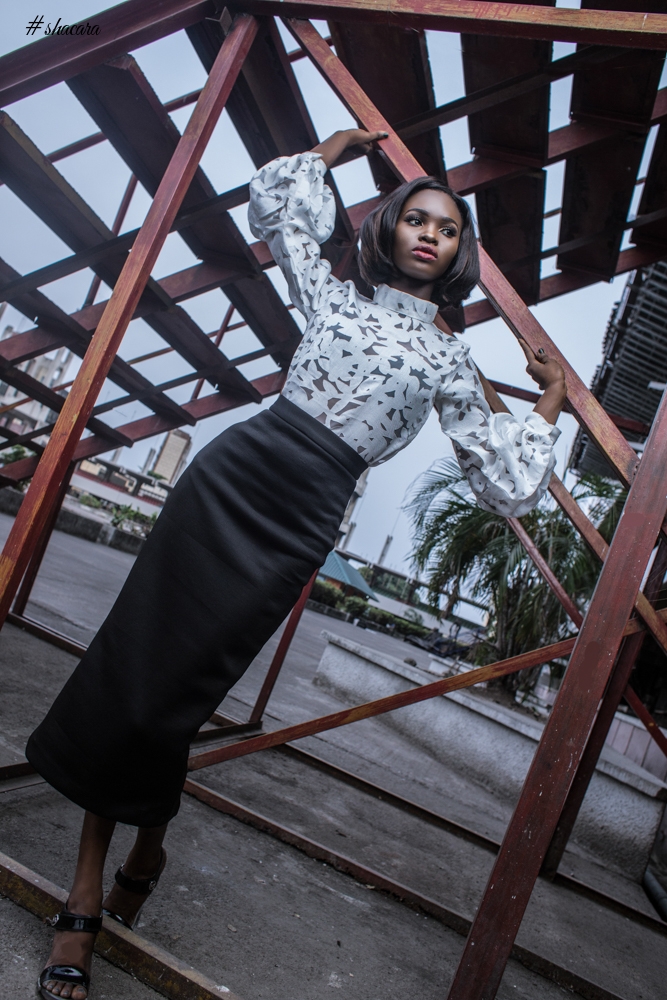 Inspired by Lagos! See Lady Biba’s ‘Lady in the City’ Fashion Editorial