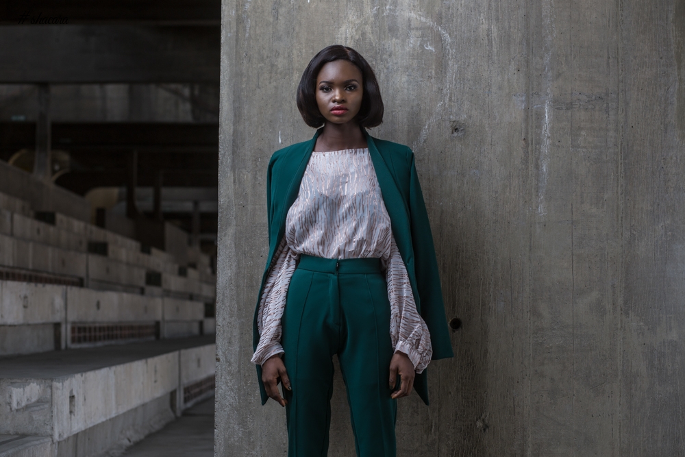 Inspired by Lagos! See Lady Biba’s ‘Lady in the City’ Fashion Editorial