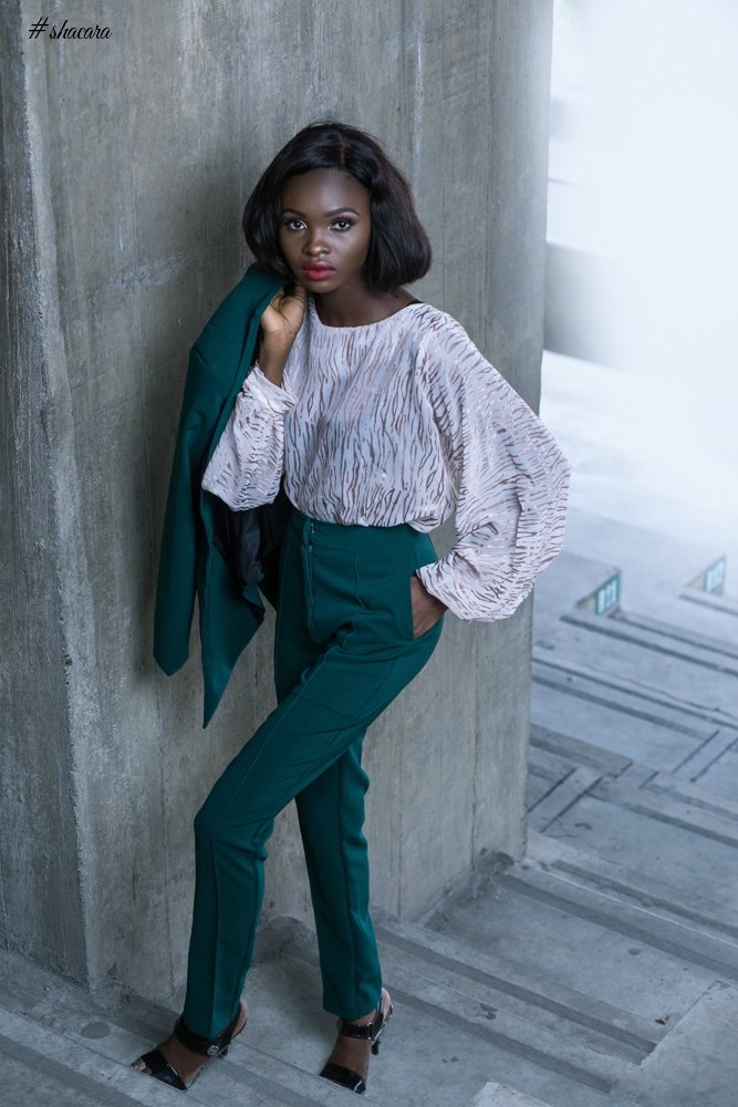 Inspired by Lagos! See Lady Biba’s ‘Lady in the City’ Fashion Editorial