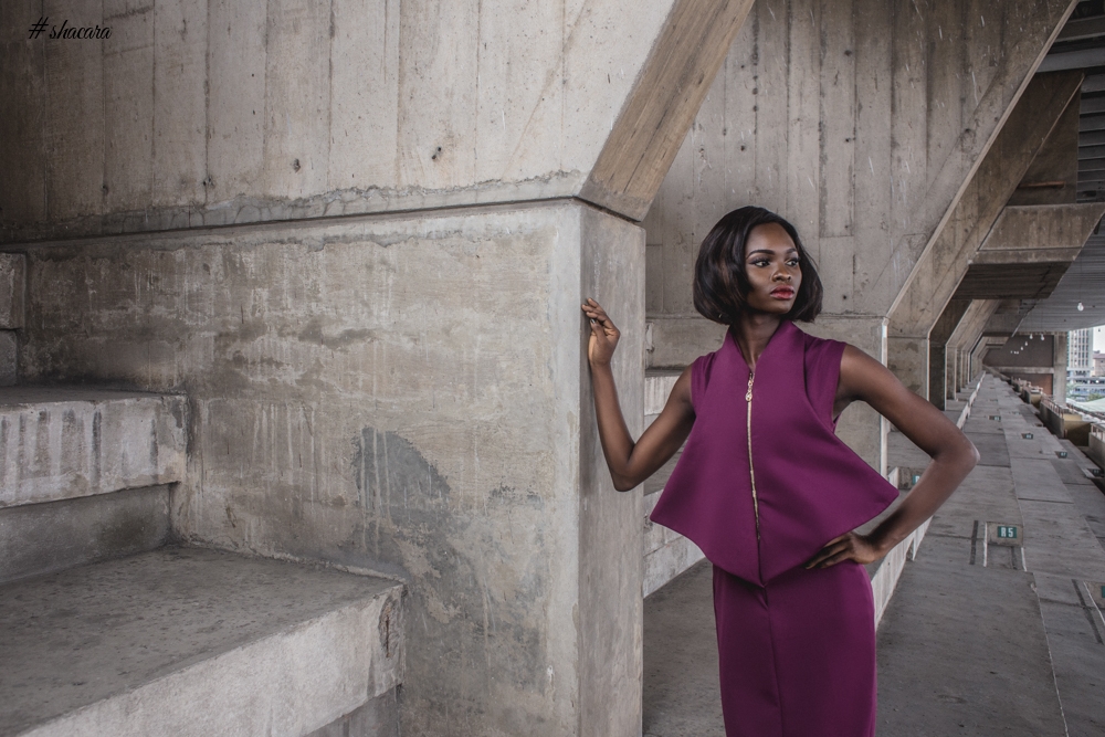 Inspired by Lagos! See Lady Biba’s ‘Lady in the City’ Fashion Editorial