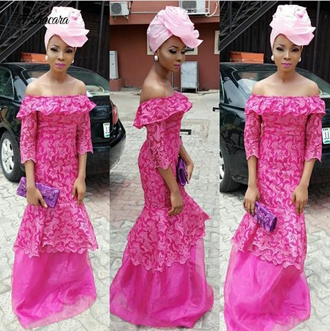 Check Out How Nigerians Are Slaying In Their Asoebi Fashion