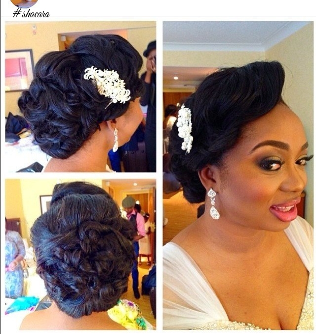 STUNNING HAIR-DO OF NIGERIAN BRIDES