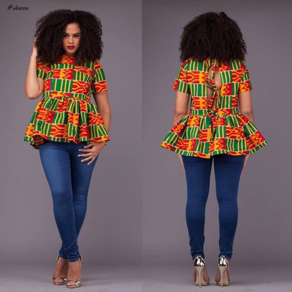 ANKARA TOP FASHION AND STYLE