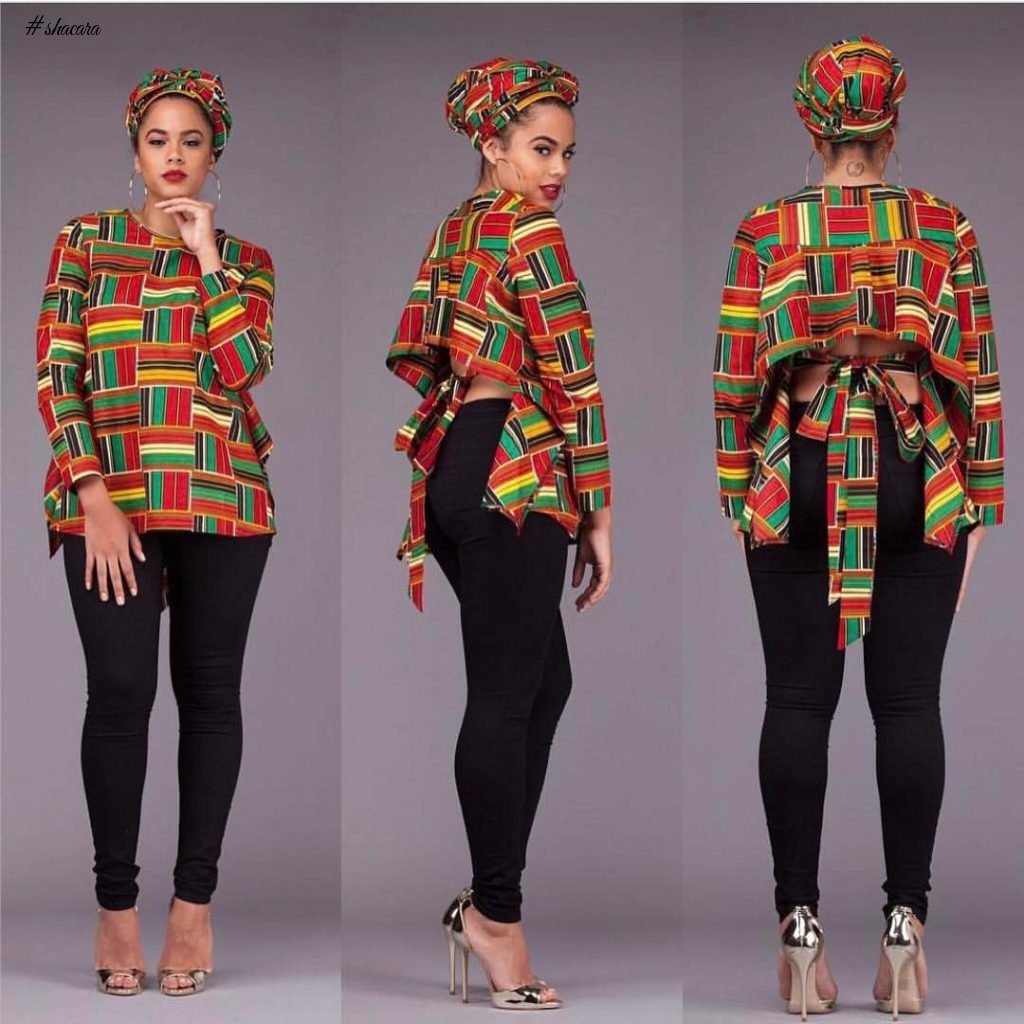 ANKARA TOP FASHION AND STYLE