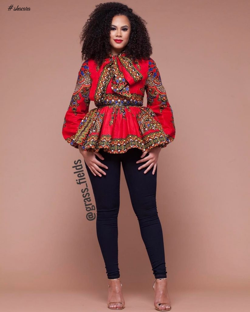 ANKARA TOP FASHION AND STYLE