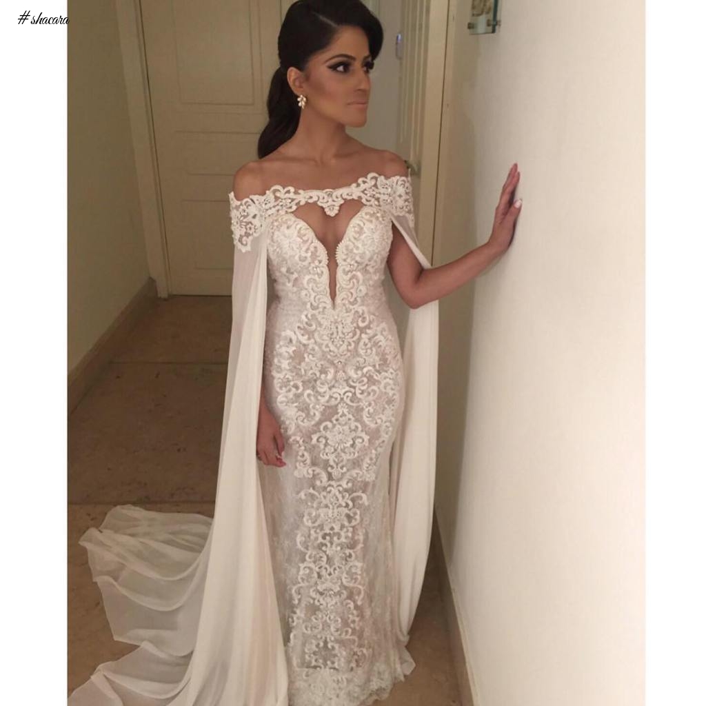 WE BRING TO YOU THE TRENDING, GLAMOROUS AND STUNNING NIGERIAN WEDDING DRESSES