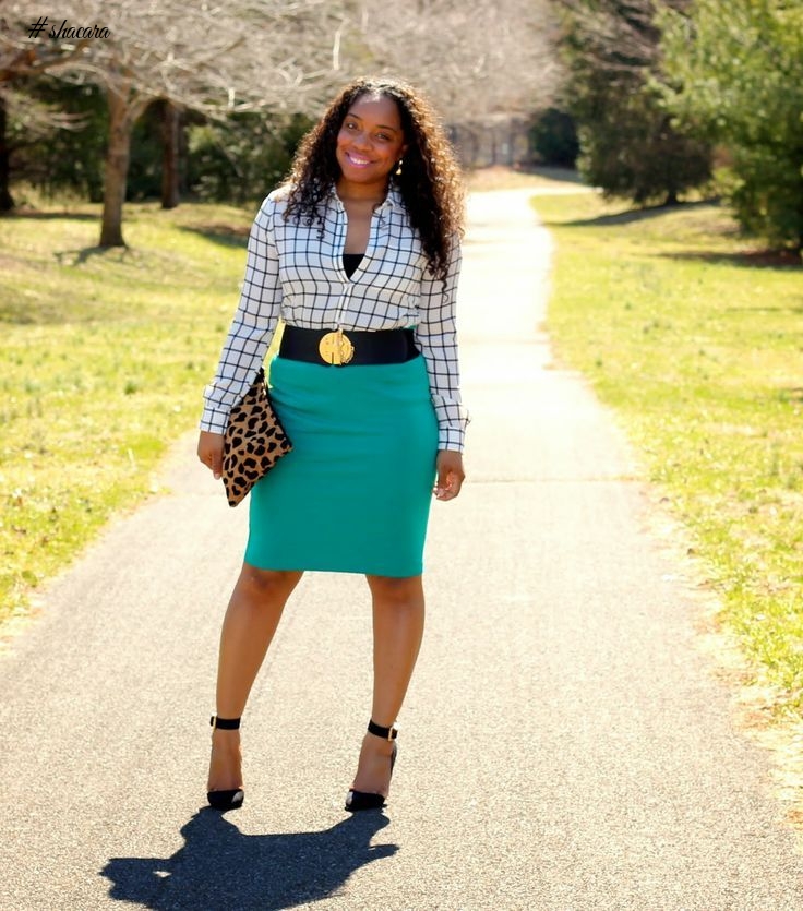 FASHIONABLE BUSINESS CASUAL ATTIRES FOR THE CURVY PLUS SIZE LADIES