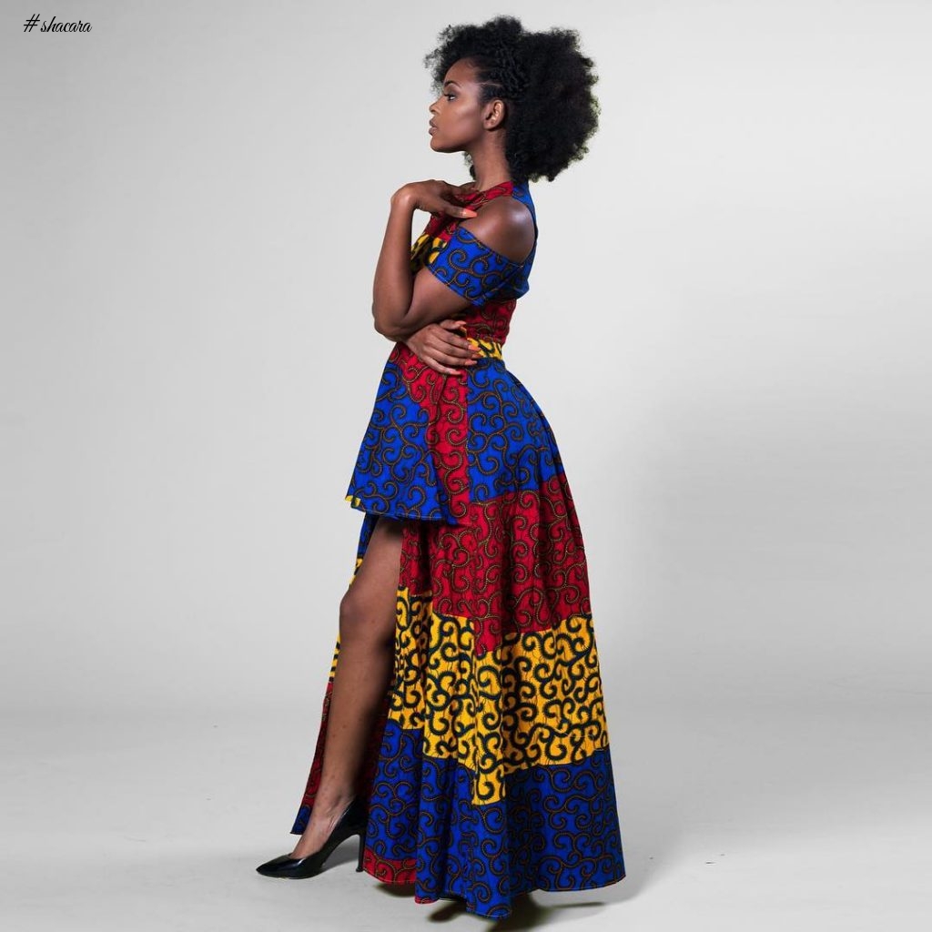 ANKARA STYLES: GOWN