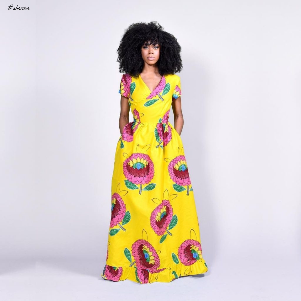 ANKARA STYLES: GOWN