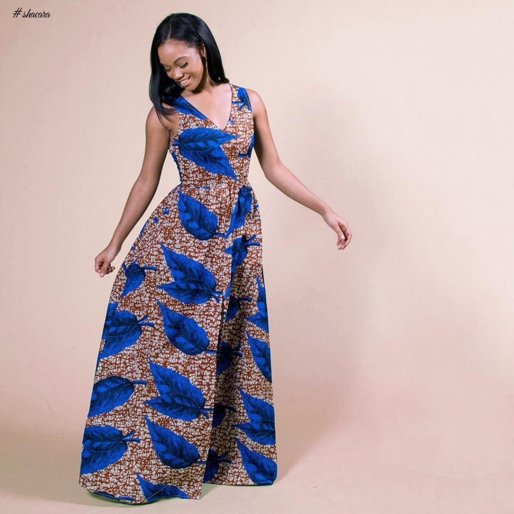 ANKARA STYLES: GOWN