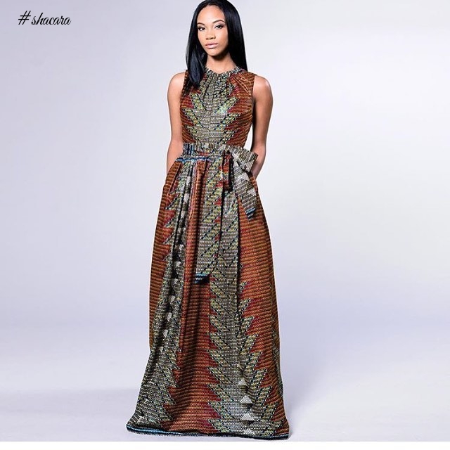 ANKARA STYLES: GOWN