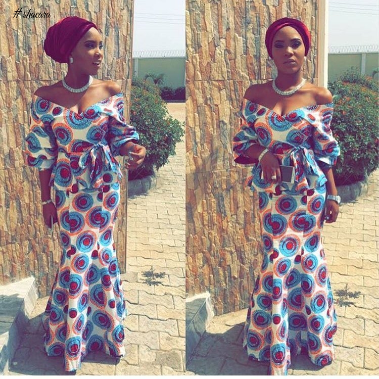 FOLLOW THE TREND IN THESE LOVELY ANKARA STYLES