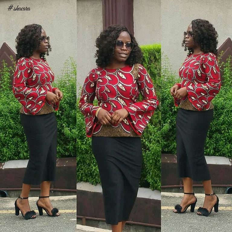 CORPORATE YET FASHIONABLE ANKARA STYLES YOU CAN SLAY TO WORK THIS WEEK